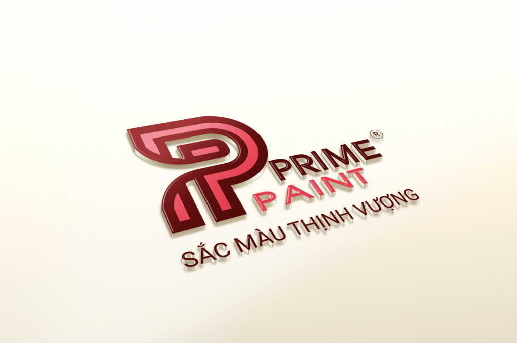 logo nam nghieng kem slogan son prime